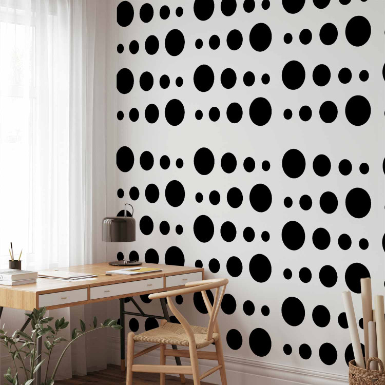 Modern Wallpaper Black dots 89399 additionalImage 8