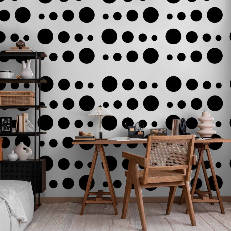 Modern Wallpaper Black dots 89399 additionalImage 5