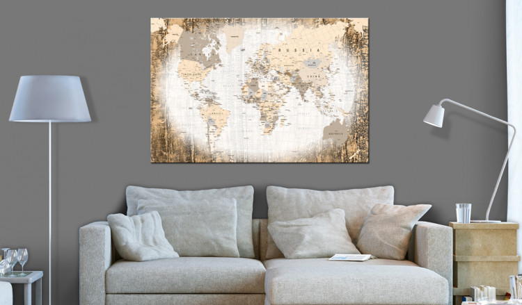 Decorative Pinboard Enclave of the World [Cork Map] 92199 additionalImage 3