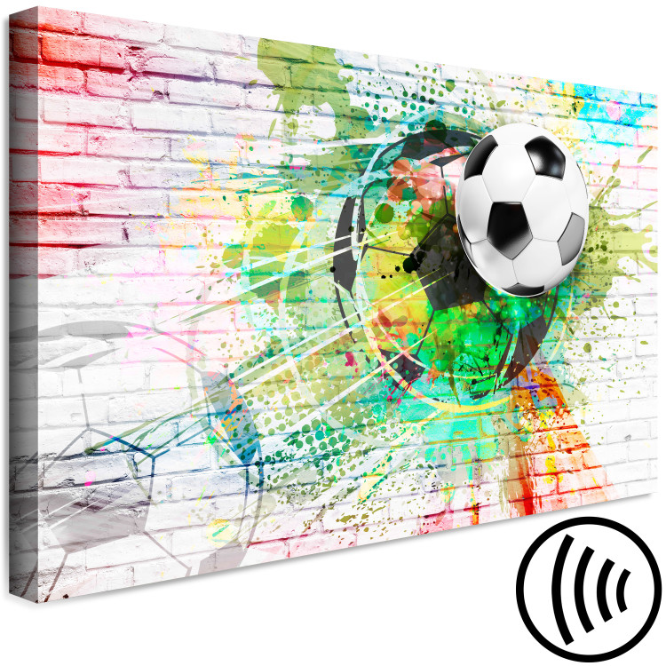 Canvas Art Print Colourful Sport (Football) 97999 additionalImage 6